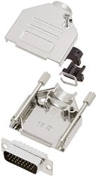 Zestaw listew męskich D-Sub encitech DTCK15-HDP26-K 6355-0062-02, rzędy: 3, styki: 26, 180 °, 1 zest.