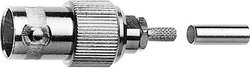 Złącze BNC Telegärtner J01001B0060 J01001B0060 złącze żeńskie proste 50 Ω 1 szt.