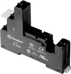 Gniazdo przekaźnika Finder 97.02.0 97.02.0, 1 szt.