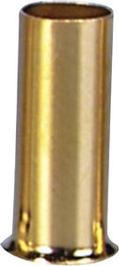 Tuleje kablowe zaciskowa Sinuslive, pozłacana, 2.5 mm2, 20szt.