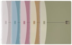 Zeszyt studencki Oxford 100104341 różne kolory DIN A5 w kratkę