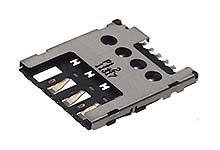 Gniazdo karty SIM Molex MOL Micro Solutions 786463001, piny: 6, 500 mA, 1500 szt.
