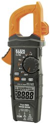 Cyfrowy cęg prądowy Klein Tools, automatyczny wybór zakresu AC, TRMS, niska impedancja (LoZ), 2000 amperów Multimetr Klein Tools CL900 CAT III 1000 V, CAT IV 600 V