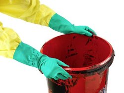 Ansell 37676100 AlphaTec® Solvex® Welur bawełniany Rękawice odporne na chemikalia Rozmiar rękawic: 10 EN 388:2016, EN 374-1:2016/ Typ A  ISO 374-1:2016/ Typ A, ISO 18889:2019-04  1 par(a)