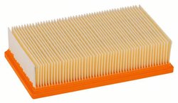 Płaski filtr fałdowany, celuloza, 6150 cm², 240 x 140 x 56 mm Płaski filtr falisty Bosch Accessories 2607432033  1 szt.