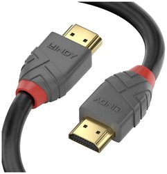 Lindy 36969 Kabel HDMI 20 m HDMI Typ A (Standard) Czarny, Szary Kabel LINDY 36969, 20.00 m