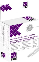 Rurka termokurczliwa z klejem TRU COMPONENTS T1807CA007E, 2:1, od 6.40 mm do 2.10 mm, 20 szt.