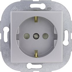 Gniazdo elektryczne REV 0236020700, srebrny