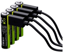 Akumulator AA/R06 Verico LoopEnergy ładowanie po przez USB-C, Li-Ion, 1700 mAh, 1.5 V, 4 szt.