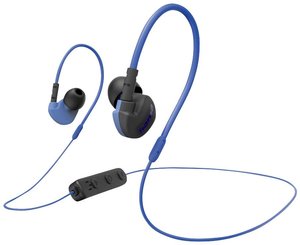 Słuchawki Freedom Athletics Bluetooth®, douszne, z mikrofonem, czarno-niebieskie Słuchawki In Ear Hama Freedom Athletics 00184120 Stereo czarno-niebieski