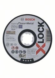 Tarcza tnąca X-LOCK prosta Expert for Inox+Metal AS 60 T INOX BF, 115 x 1 mm Tarcza tnąca prosta Bosch Accessories  2608619263 115 mm 1 szt.