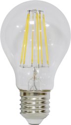 E-27  LED  8.5 W = 75 W  ciepła biel  Kształt gruszki  filament Żarówka LED LightMe LM85137 E-27 8.5 W = 75 W 1055 lm ciepła biel 1 szt.