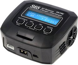 Ładowarka modelarska wielofunkcyjna SKYRC S65 6 A LiPo, LiFePO, LiIon, LiHV, NiMH, NiCd, Akumulator ołowiowy