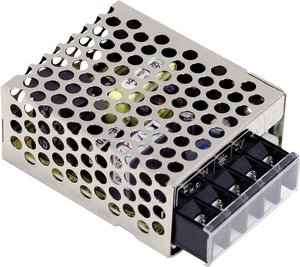 Moduł zasilacza AC/DC, zamknięty Mean Well RS-15-24 24 V/DC 0.625 A 15 W