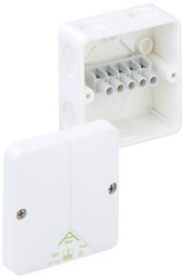 Puszka instalacyjna Spelsberg Abox 025-2,5q/w, IP65, (D x S x W) 80 x 80 x 52 mm, biały, 1 szt.