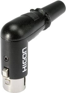 Złącze kablowe XLR, żeńskie, 3-Pin Hicon HI-X3RF-M