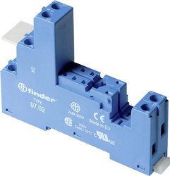 Gniazdo przekaźnika Finder 97.02 97.02, 1 szt.