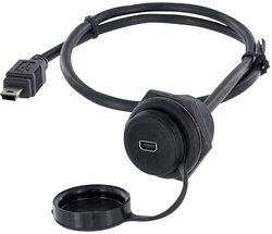 Złącze męskie USB encitech 1310-1026-03, 1.50 m, 1 szt.