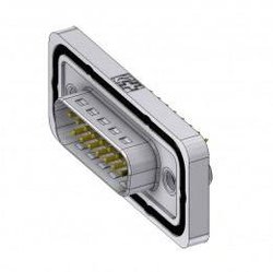 Złącze męskie D-Sub Deltron Connectors DTSWM15PY/2M85UN, rzędy: 2, styki: 15, 180 °, 1 szt.