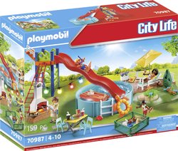Impreza przy basenie ze zjeżdżalnią Playmobil 70987 1 szt.