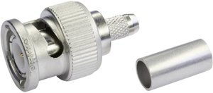 Złącze BNC Telegärtner J01002A1261Y J01002A1261Y złącze męskie proste 75 Ω 1 szt.