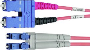 Kabel światłowodowy Telegärtner L00890C0055, złącze męskie SC, złącze męskie LC, 1.00 m