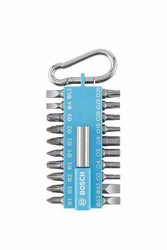 21-częściowy zestaw bitów z snap-hook (jasnoniebieski) Bity Bosch Accessories  2607002822 1 szt.