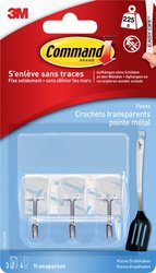 Hak samoprzylepny 3M  17067CLR 3 szt.