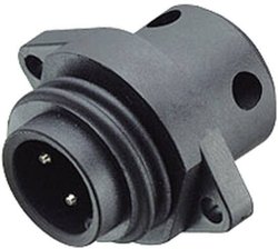 Złącze okrągłe binder 09-0211-00-04, Ilość styków: 3 + PE, 1 szt.