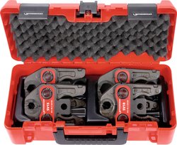 Standardowy zestaw szczęk zaciskowych, SV 15 - 18 - 22 - 28 mm  Rothenberger 015060X 1 szt.