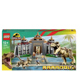 LEGO® JURASSIC WORLD™ 76961 T. rex i raptor atakują centrum dla zwiedzających 1 szt.