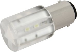 Lampka sygnalizacyjna LED CML 1856035W 1856035W, 1400 mcd, 24 V/DC, 24 V/AC