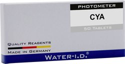 Water-I.D. 50 tabletek kwas cyjanurowy do pule LAB FlexiTester 1 szt. Tabletki Water ID 50 Tabletten Cyanursäure für PoolLAB