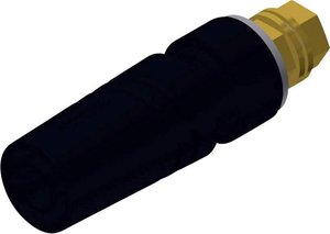 SKS Hirschmann SAB 2600 G M4 Au Gniazdo laboratoryjne zabezpieczone 1 szt.