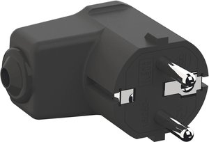Wtyczka kątowa z uziemieniem Bachmann 960.102, IP20
