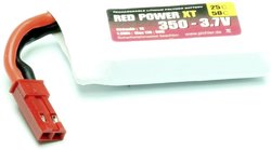 Pakiet akumulatorów (LiPo) 3.7 V 350 mAh 25 C Red Power Softcase JST, BEC