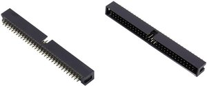 Connfly DS1013-16SSIB1-B-0 Złącze męskie  Wymiary siatki: 2.54 mm Ilość pinów: 16 Ilość rzędów: 2 1 szt.