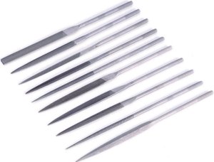 Zestaw pilników igiełkowych Toolcraft 821006, 180/90 mm, 10 szt.