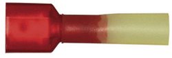 Końcówka kablowa z osłoną termokurczliwą, całkowicie izolowana Końcówka kablowa Vogt izol. czerw. 0.5-1 mm2