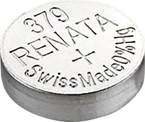 Bateria guzikowa, srebrowo-tlenkowa Renata 379 Bateria guzikowa Renata 379, 1,55 V, 16 mAh