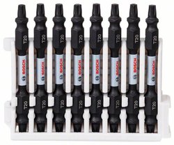 Zestaw bitów podwójnych Impact Control, 8 częściowy, T20-T20, 65 mm Bity dwustronne Bosch Accessories  2608522339 1 zest.
