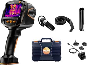 testo 883 - kamera termowizyjna (320 x 240 pikseli, ręczne ustawianie ostrości, aplikacja, laser) Kamera termowizyjna testo 883-1  -30 do 650 °C