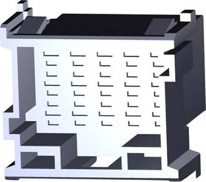 Obudowa złącza pin męskiego na PCB TE Connectivity MCP 1-967628-2, automotive, piny: 15, 1 szt.