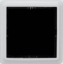 Radiowy mini czujnik 44 x 44 mm z ogniwem słonecznym, czysty biały, błyszczący FMMS44SB Eltako EnOcean Czujnik wielofunkcyjny    nadtynkowy