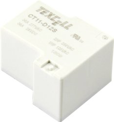 Przekaźnik drukowany Texcell CT11-D12S 1405596, monostabilny, 1 cewka, 28 V/DC, 240 V/AC, 40 A, 1 szt.