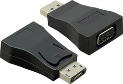 Przejściówka, adapter Value 12.99.3156, [1x złącze męskie DisplayPort - 1x złącze żeńskie VGA]