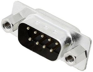 Listwa męska D-Sub encitech DB50-SP-J 2101-0182-05, rzędy: 3, styki: 50, 180 °, 1 szt.
