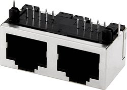 złącze żeńskie do wbudowania poziomego RJ45 econ connect MPU288A 1 szt.