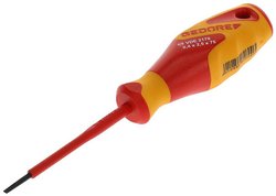Wkrętak płaski Gedore VDE 2170 2,5 1612220 Szerokość klingi: 2.5 mm Długość klingi: 75 mm