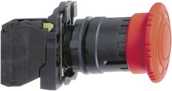 Przycisk zatrzymania awaryjnego Schneider Electric XB5AS8445, 120 V/AC, 1 NC, 1 NO, 1 szt.
